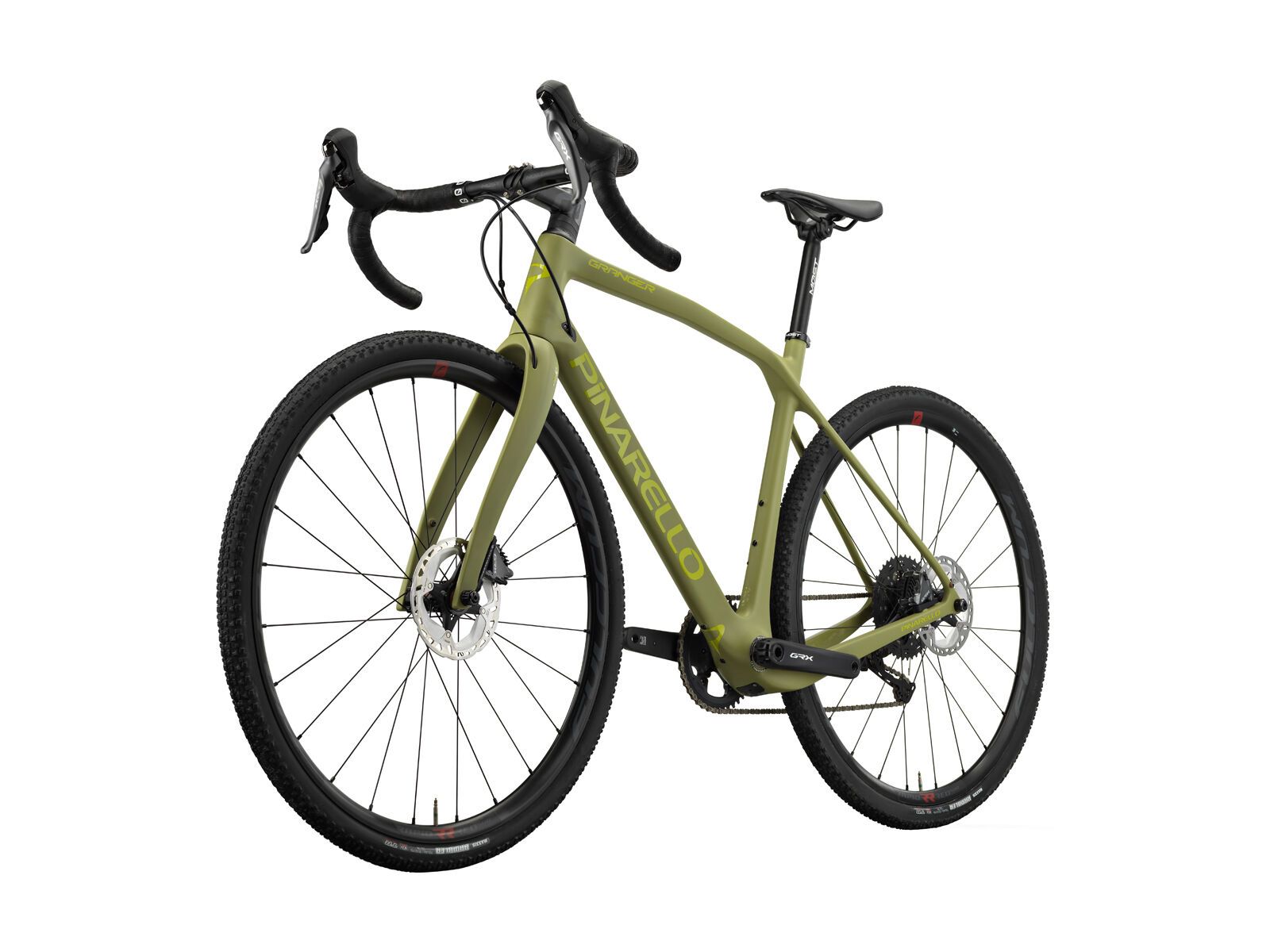 Pinarello Granger X3 GRX600 1x11 DB / Fulcrum Rapid Red 900 2WF-R C22 AFS DB XDR, green sand - Bild 3