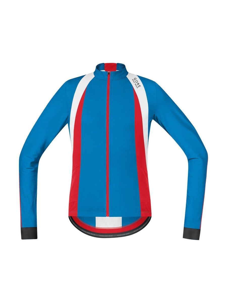 Gore Bike Wear Oxygen Trikot lang, splash blue/red - Bild 1
