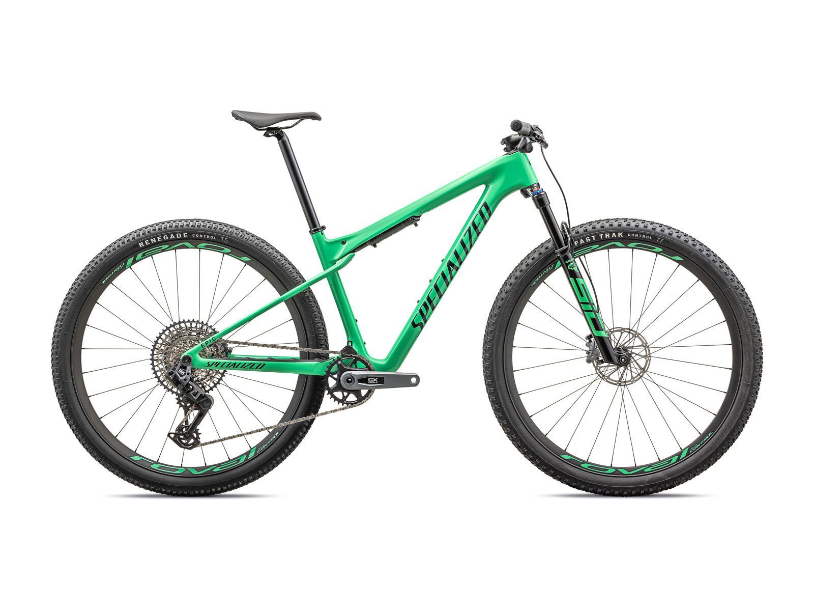 Specialized Epic World Cup Expert electric green/forest green pearl L 93123-3104