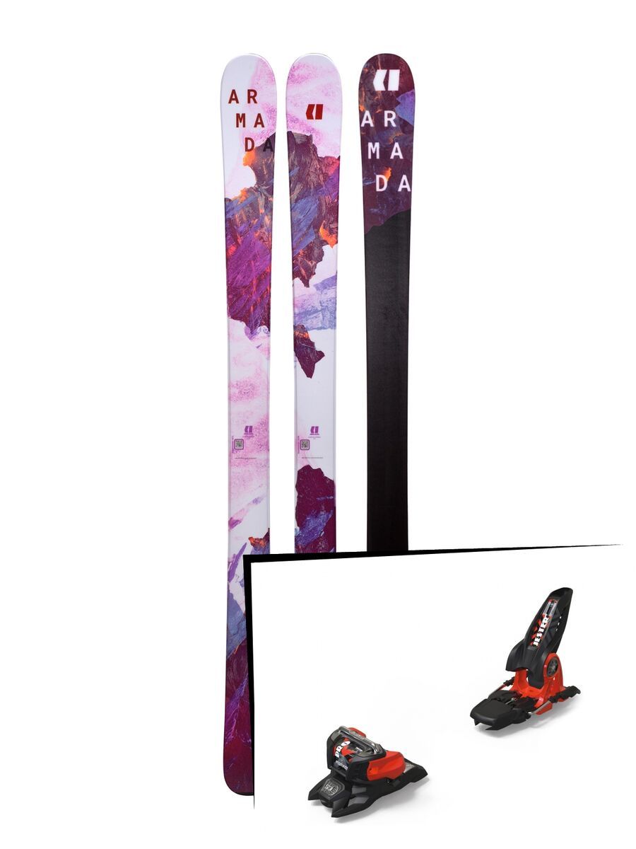 Set: Armada Victa 93 2019 + Marker Jester 18 Pro ID black/flo-red - Bild 1