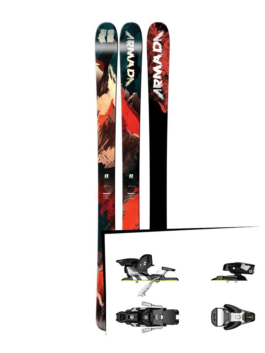Set: Armada Invictus 99 TI 2017 + Salomon STH2 WTR 13 (1456104) - Bild 1
