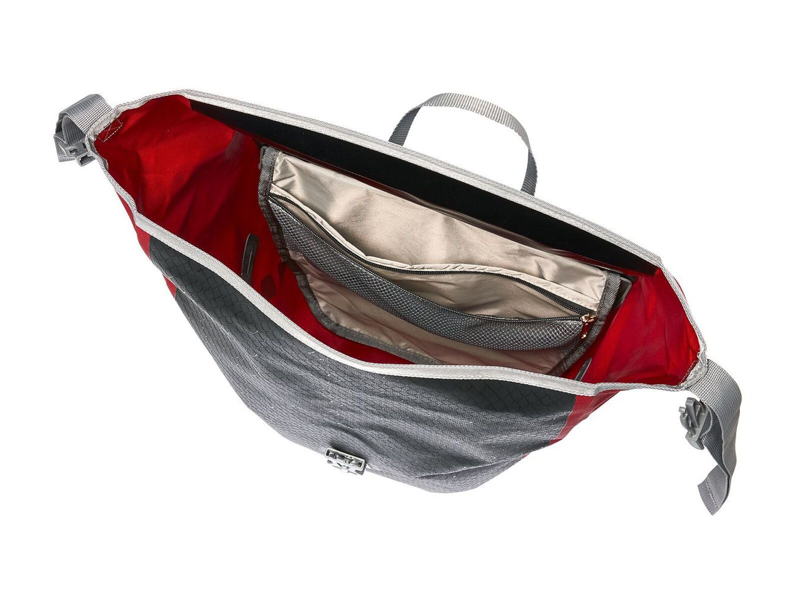 Vaude Aqua Back Print Single, black/red - Bild 2