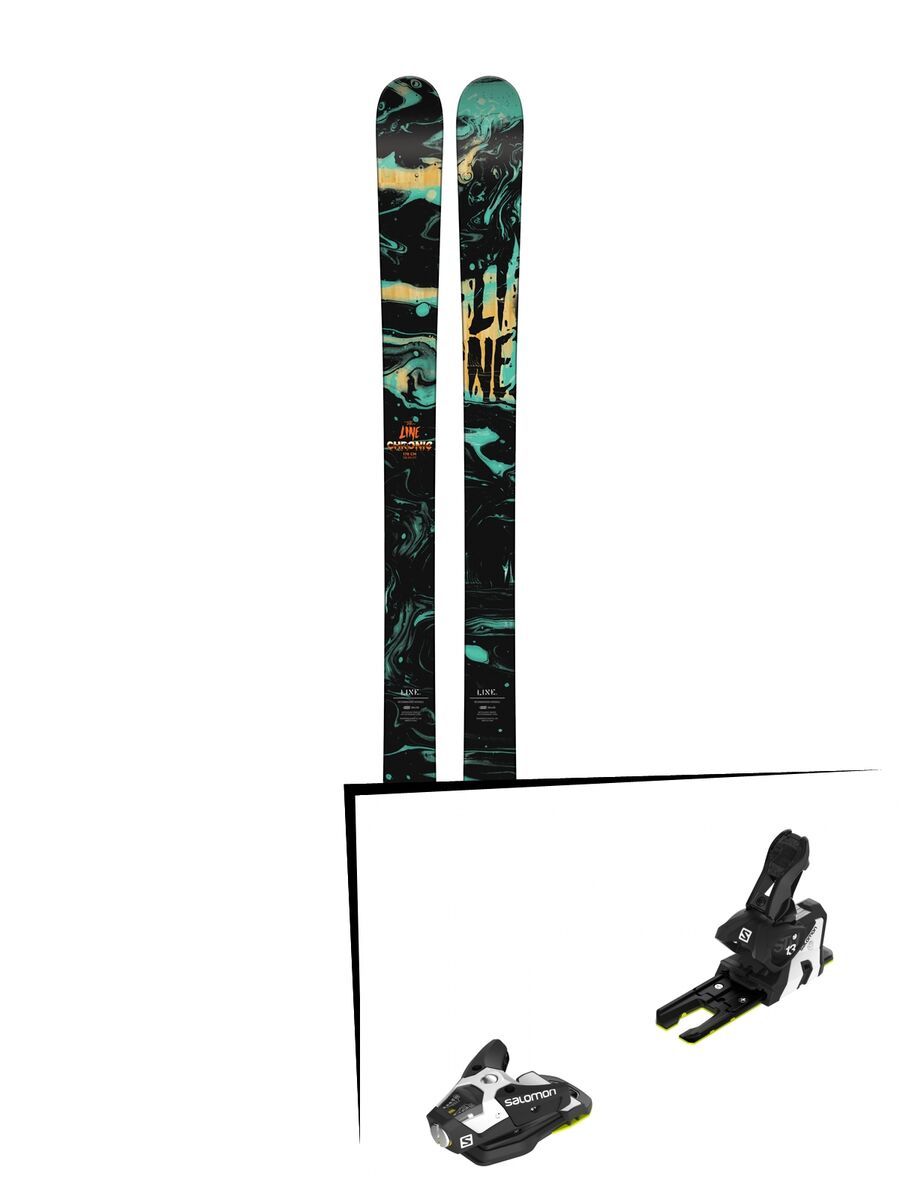 Set: Line Chronic 2018 + Salomon N STH2 WTR 13 black/white - Bild 1