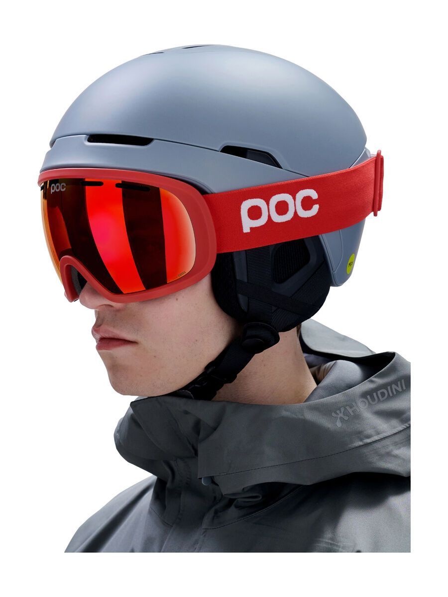 POC Fovea, Clarity Int. Partly Sunny Red / prismane red - Bild 6