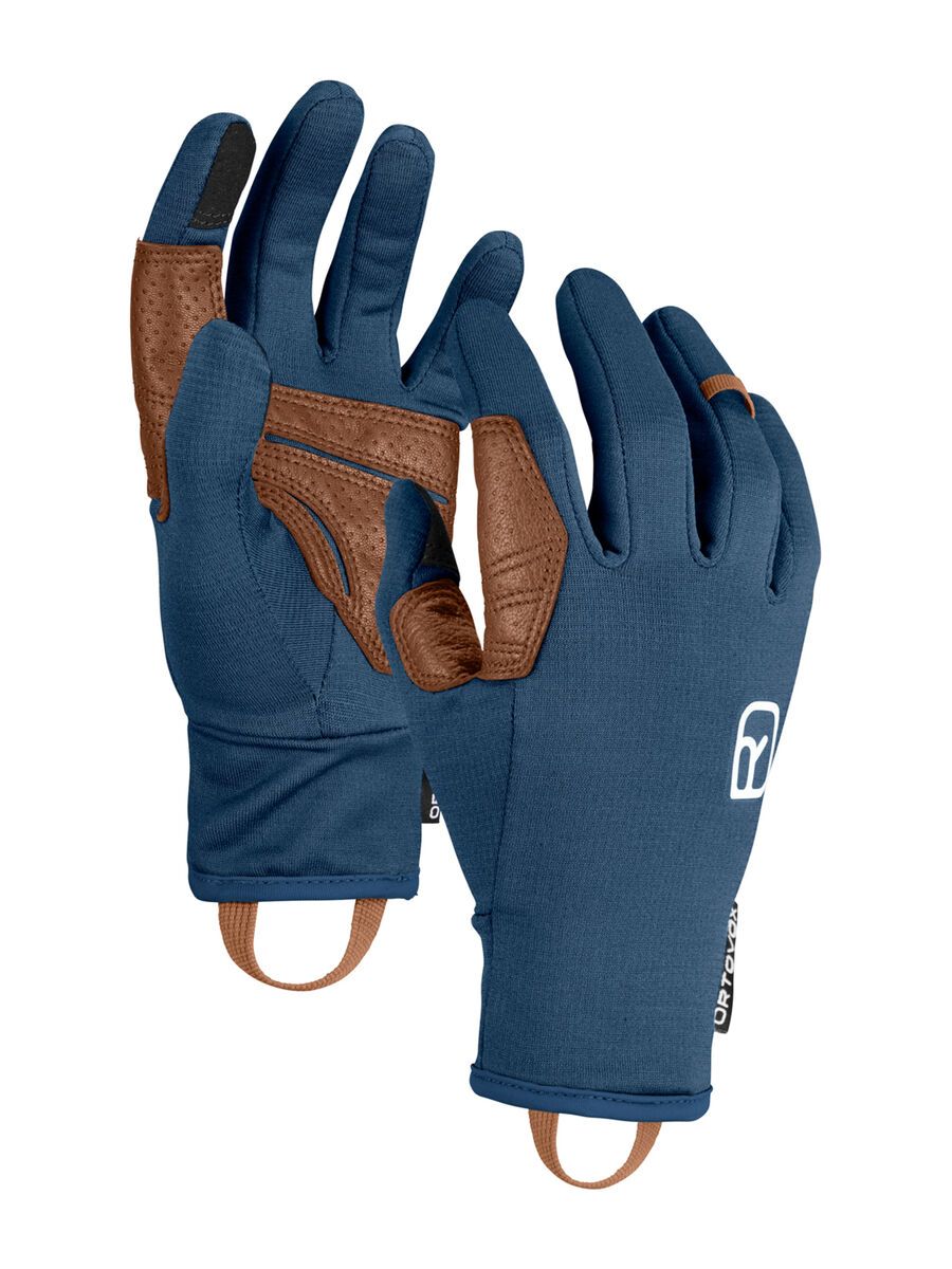 Ortovox Fleece Light Glove M, deep ocean - Bild 1