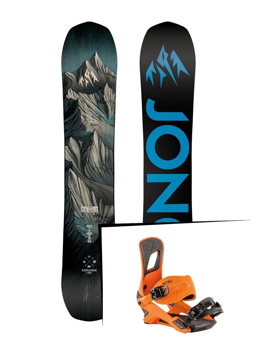 Set: Jones Explorer Wide 2019 + Nitro Rambler OJ - Bild 1