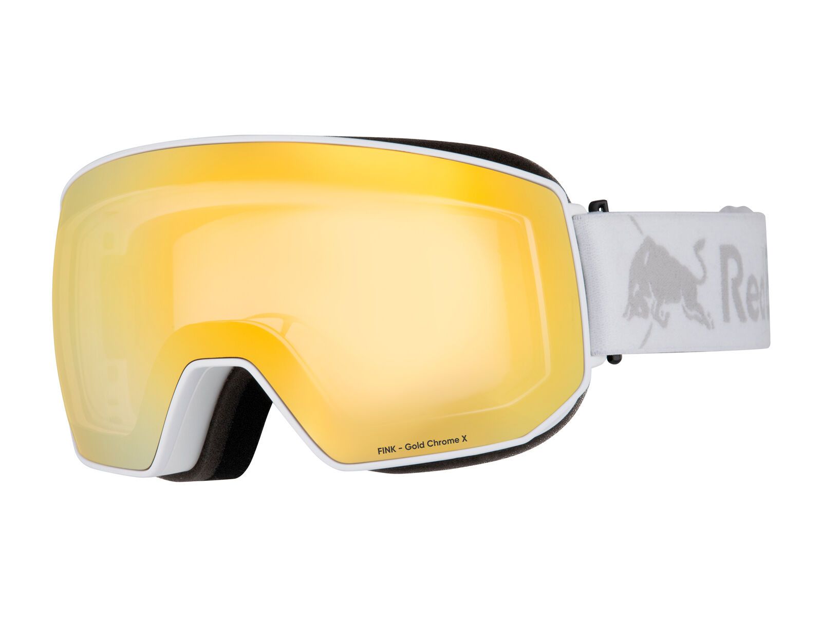 Red Bull Spect Eyewear Fink, Brown-Gold Mirror / white - Bild 4