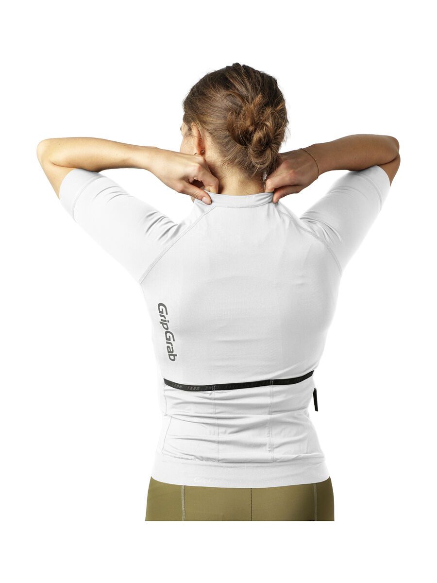 GripGrab Women's PACR Short Sleeve Jersey, white - Bild 4