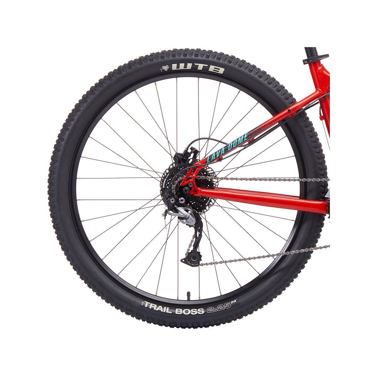 Kona Lava Dome, gloss red w/ mint green & charcoal decals - Bild 5