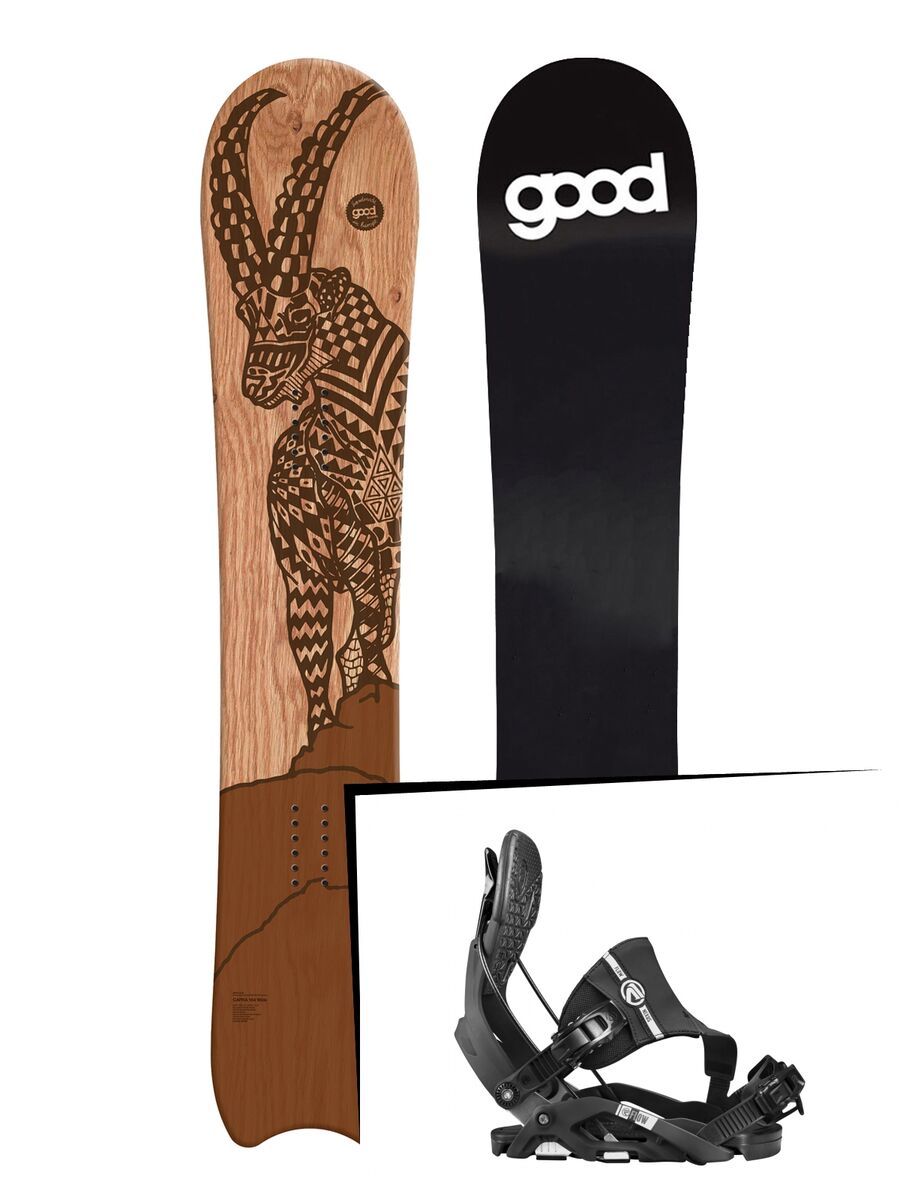 Set: goodboards Capra 2017 + Flow Nexus Hybrid (1718375S) - Bild 1
