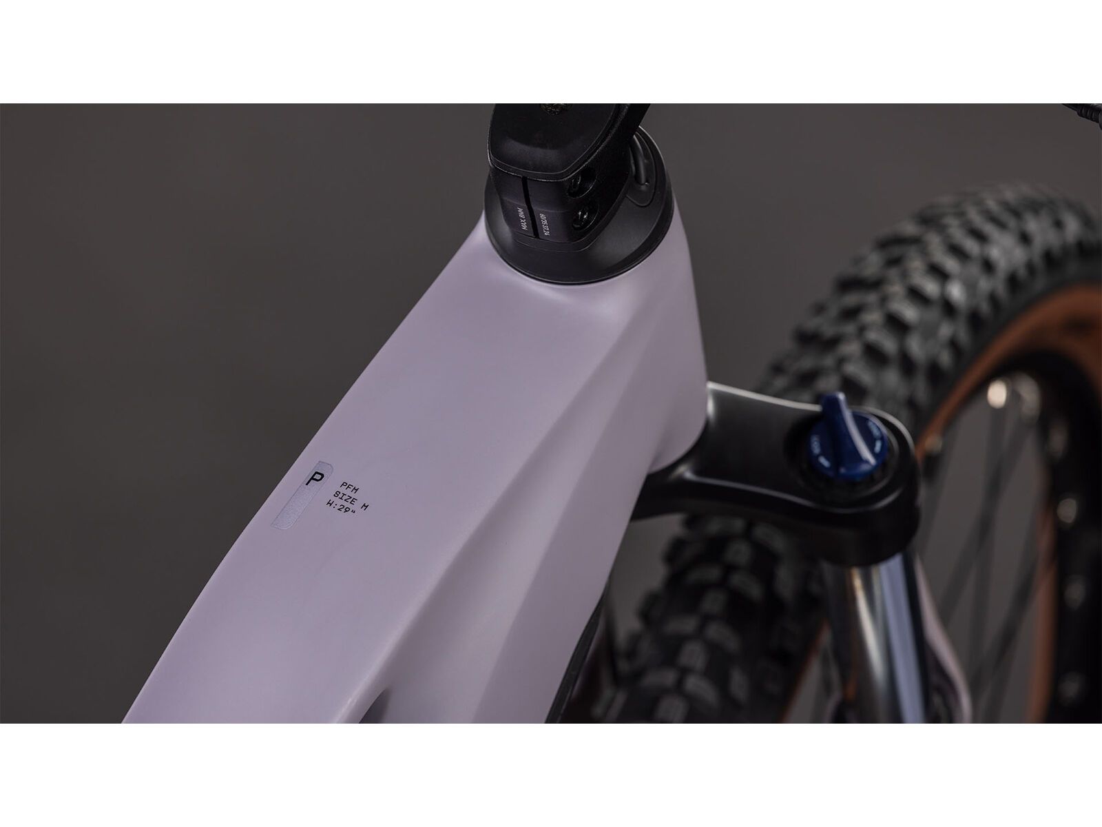 Cube Reaction Hybrid Performance 600 27.5, plumgrey´n´black - Bild 3