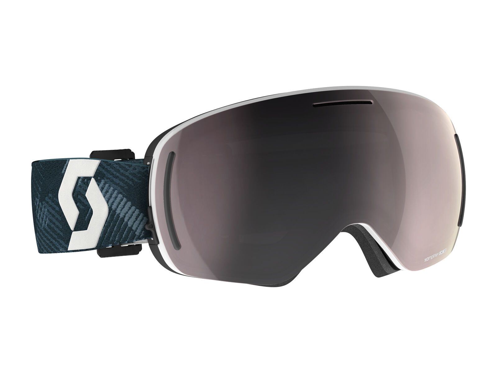 Scott LCG Evo - Enhancer Silver Chrome, team black/white - Bild 1