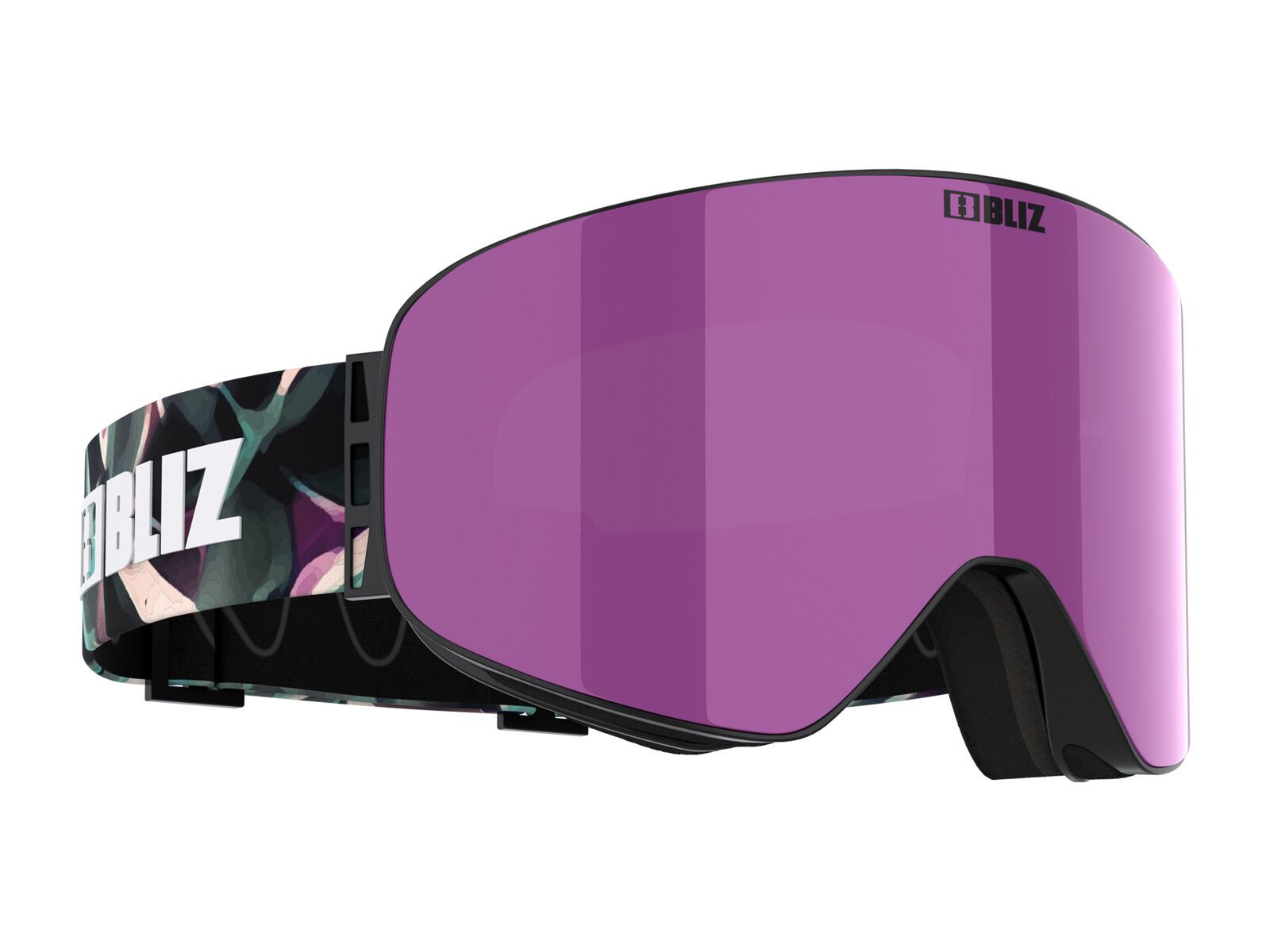 Bliz Flow, Brown Ice Pink / matte black - Bild 4