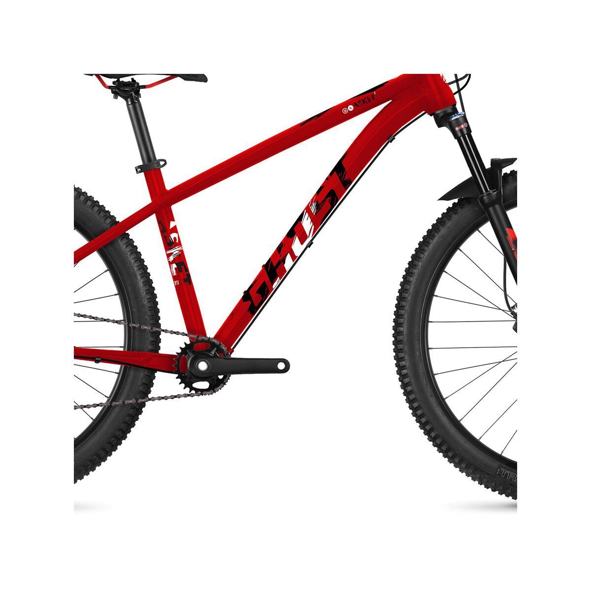 Ghost Asket Kid 4.6 AL, riot red/night black/star white - Bild 3