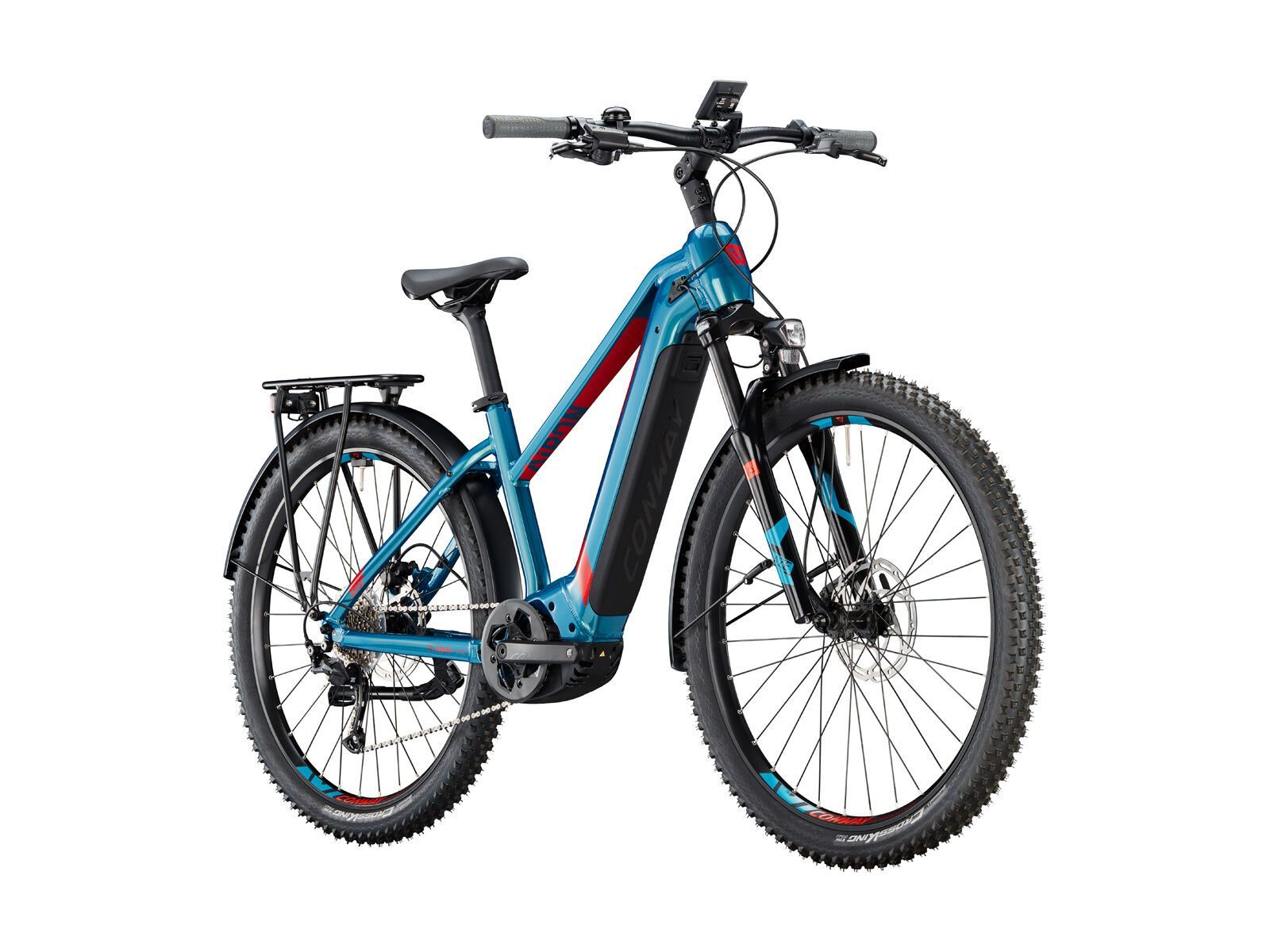 Conway Cairon C 2.0 500 2.0 500 27.5 Trapez, darkpetrol metallic/red - Bild 2