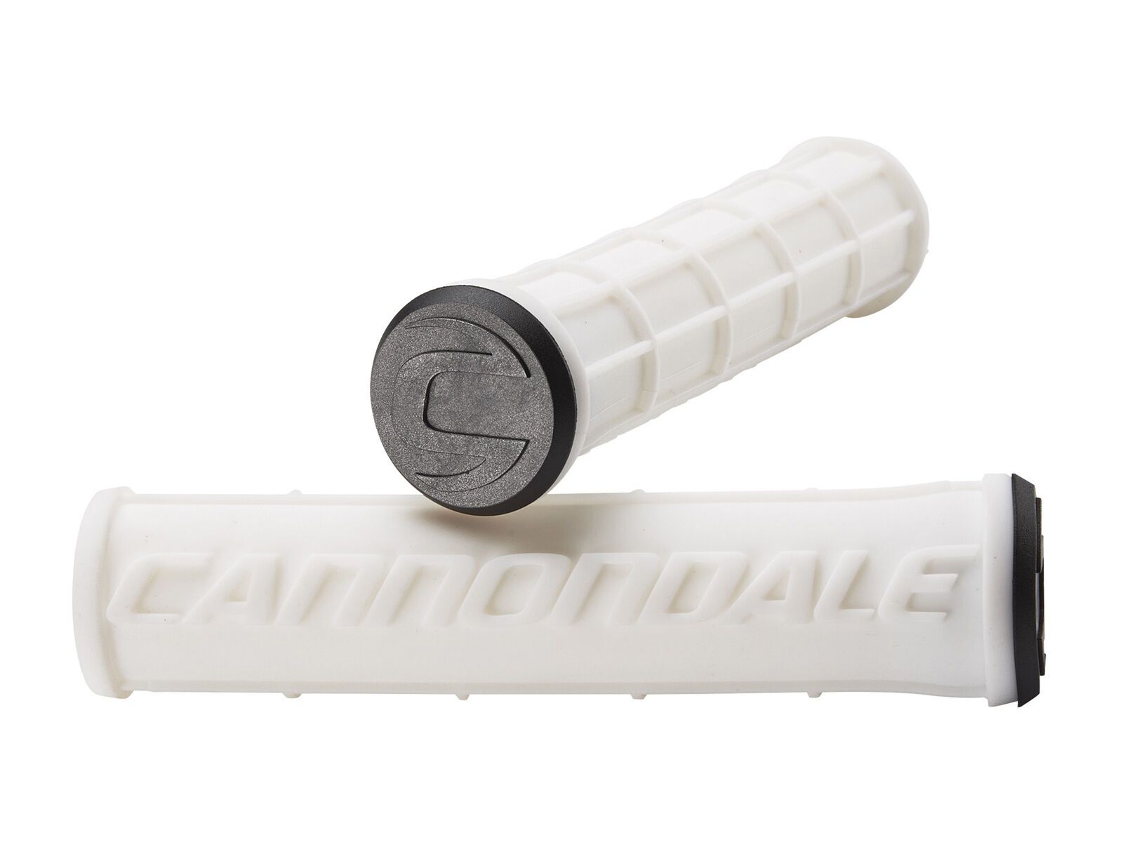 Cannondale Logo Silicone Grips, white - Bild 1