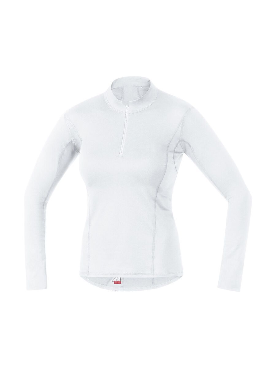 GOREWEAR M Damen Base Layer Thermo Stehkragenshirt, white - Bild 1