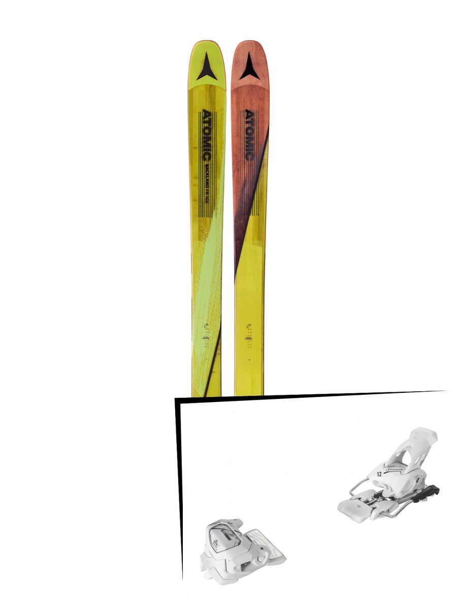 Set: Atomic Backland FR 102 2018 + Tyrolia Attack² 12 GW matt white - Bild 1