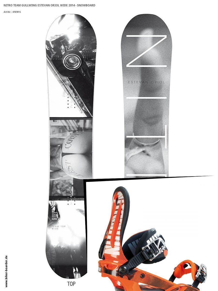 Set: Nitro Team Gullwing Estevan Oriol Wide  +  Wizard (476864S) - Bild 1