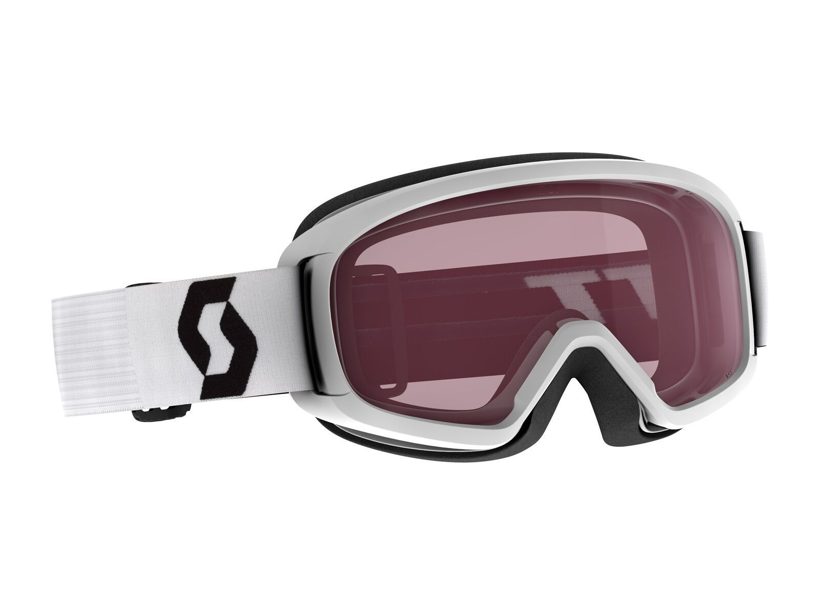 Scott Junior Witty SGL, Enhancer / mineral white/black - Bild 1