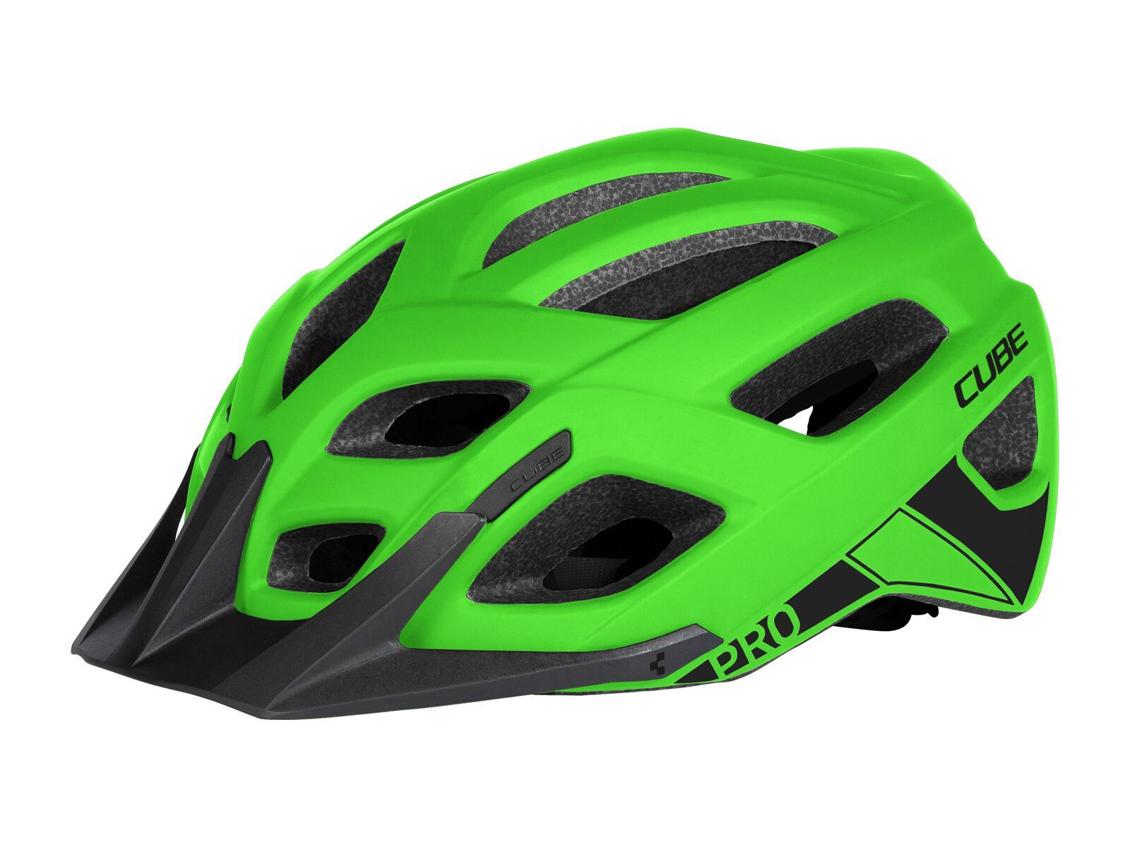 Cube Helm Pro, green´n´black - Bild 1