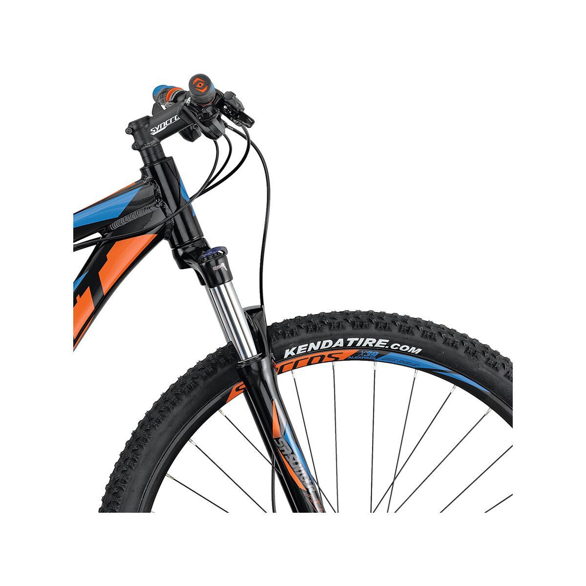 Scott Aspect 940 black orange blue BIKER BOARDER.DE