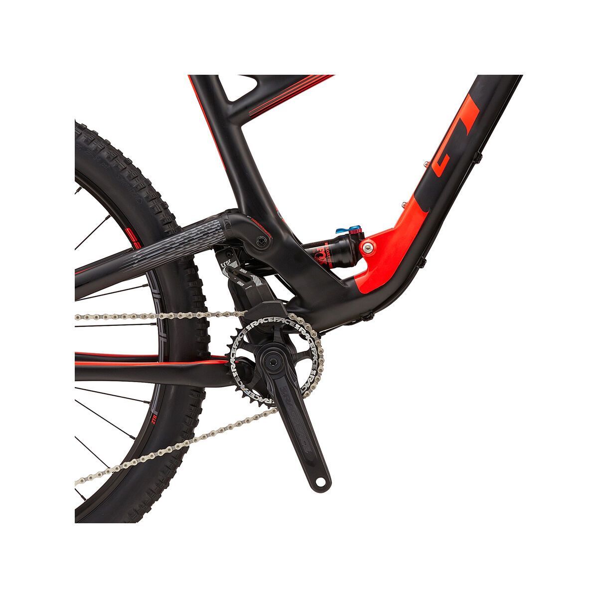 GT Sensor Carbon Expert, gloss raw w/ neon red & grey - Bild 3