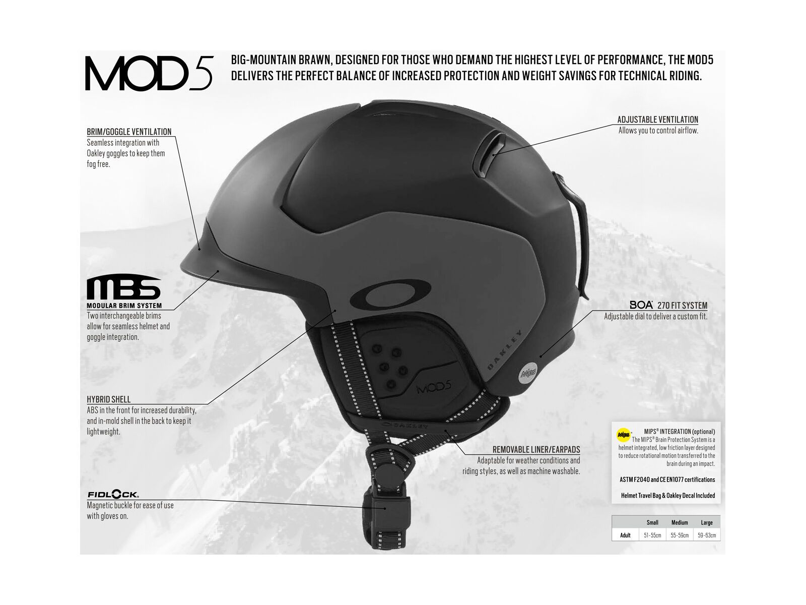 Oakley Mod5, matte white - Bild 5