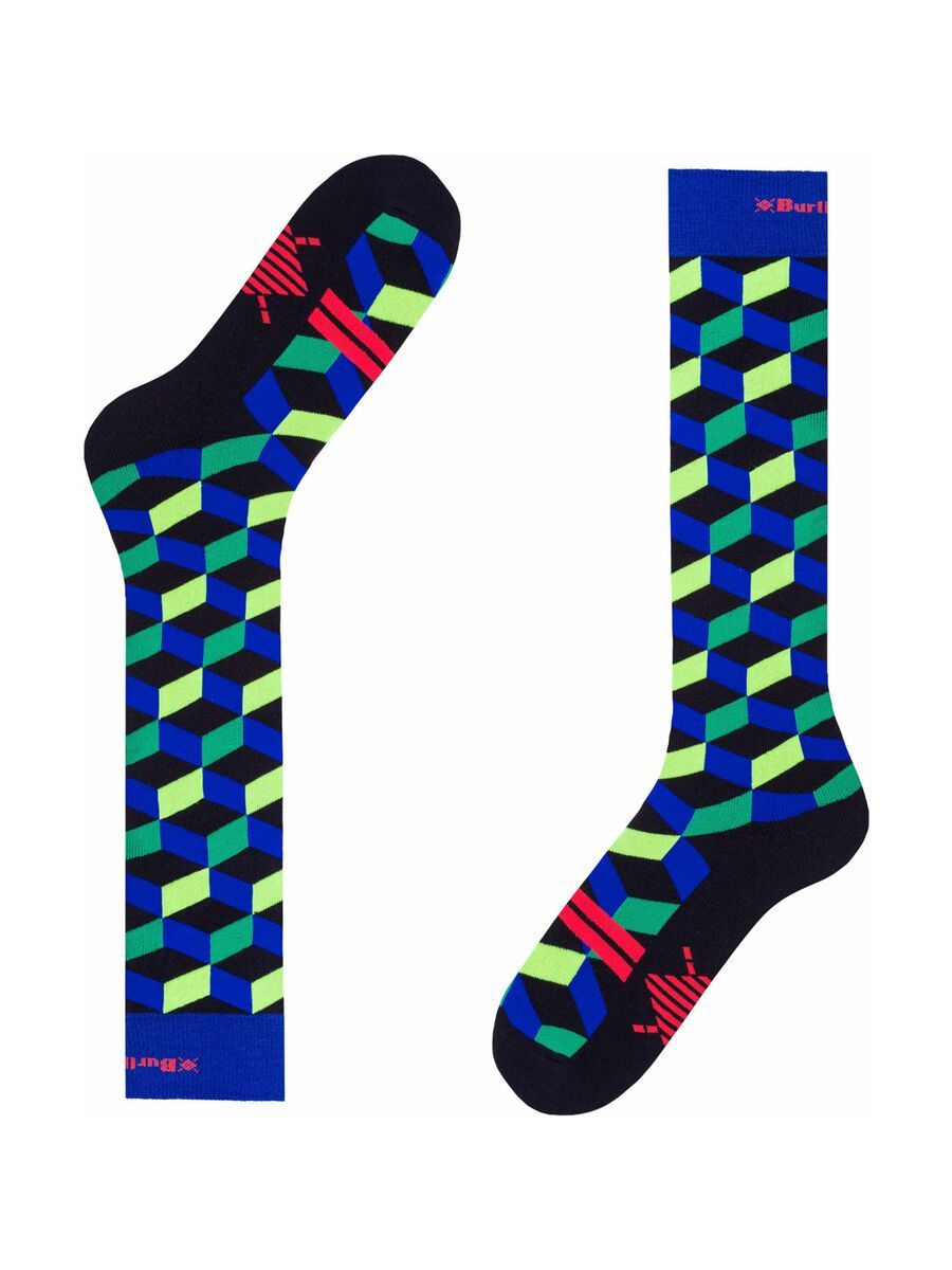 Falke Burlington Snow Fun Boy Kniestrümpfe, marine - Bild 2