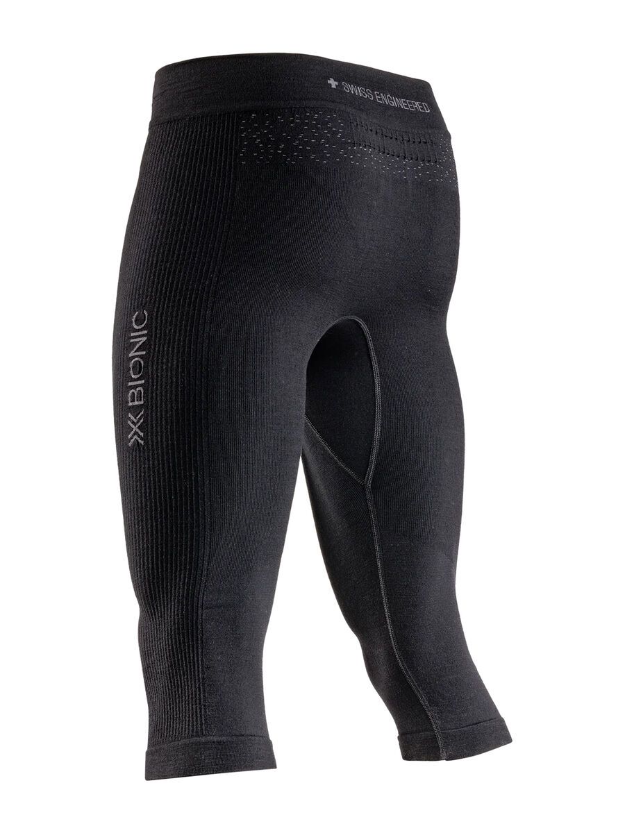 X-Bionic Mightywool Pants 3/4 Men, x black - Bild 2