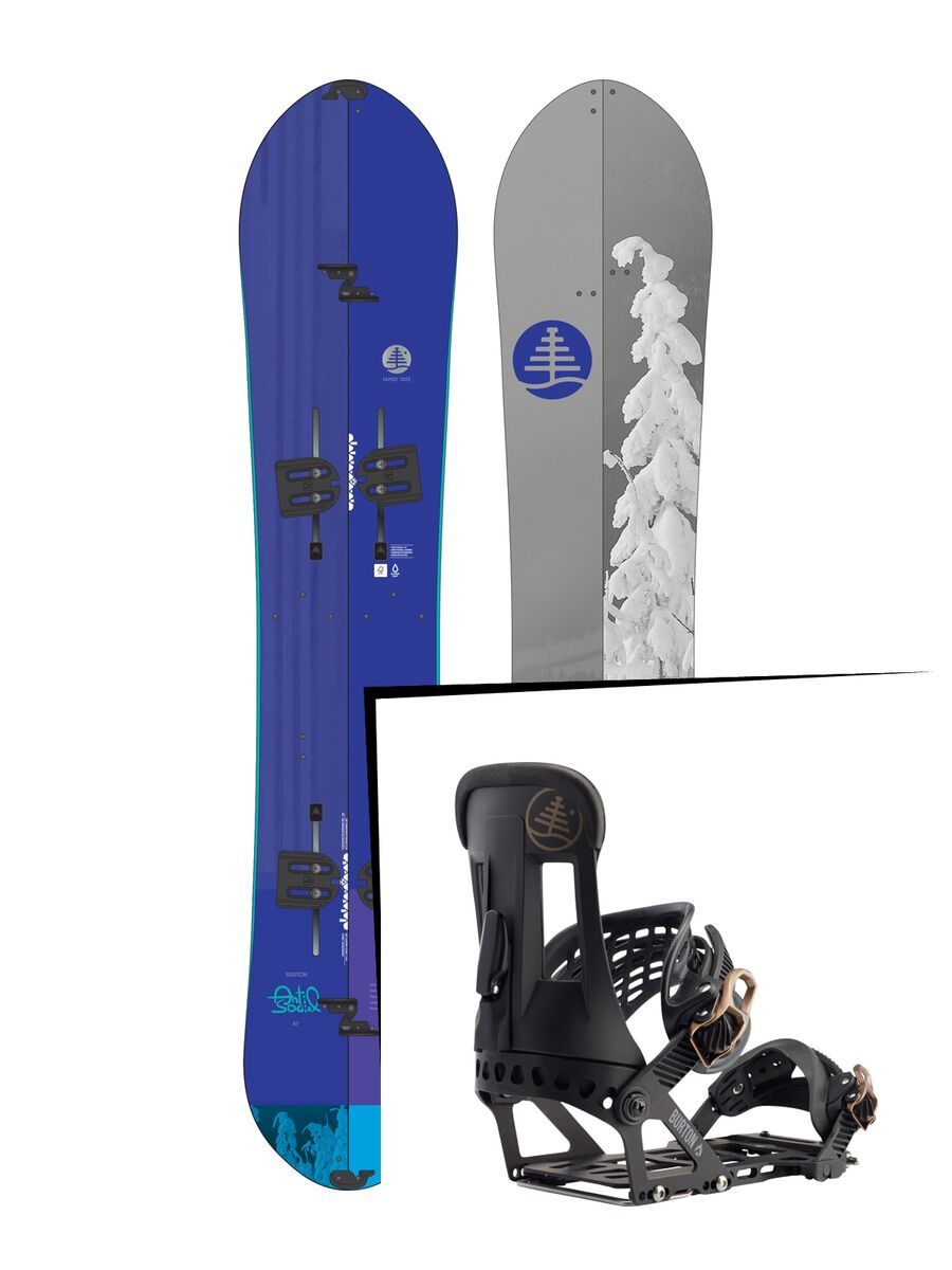 Set: Burton Anti-Social 2017 +  Hitchhiker (1712812S) - Bild 1