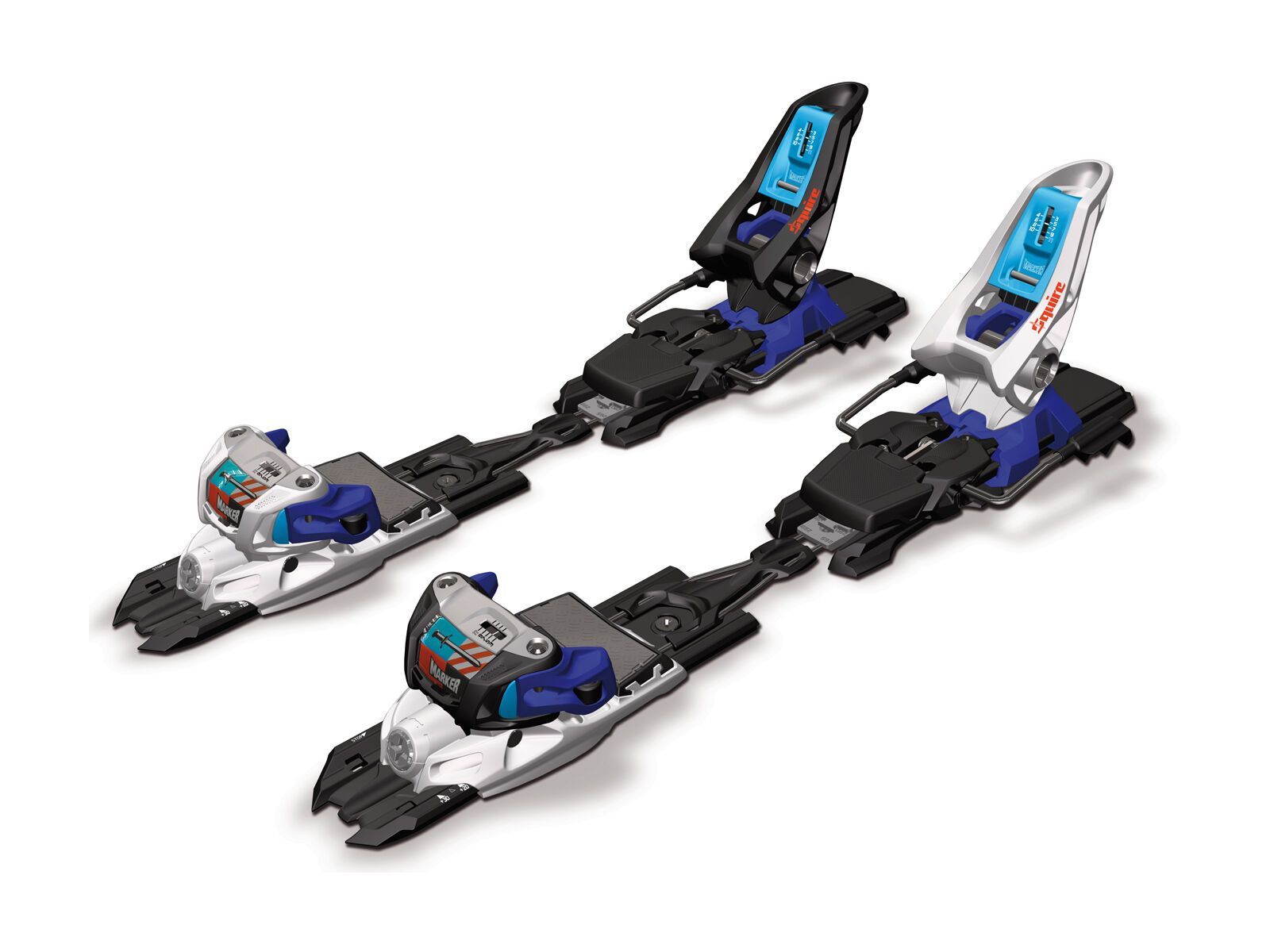 Marker Squire Schizo 11, 136 mm, white/black/blue - Bild 1