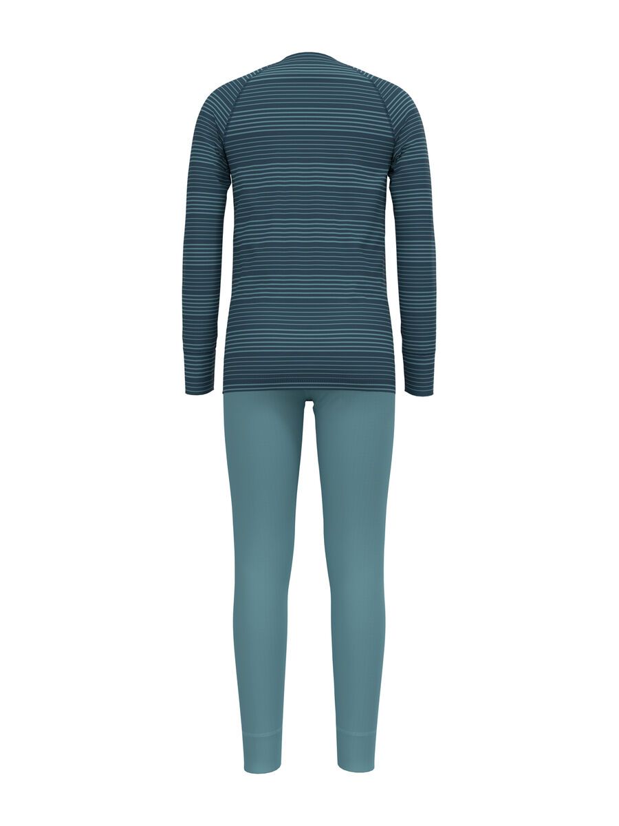 Odlo Active Warm Eco Base Layer Set, reef waters/blue wing teal - Bild 2