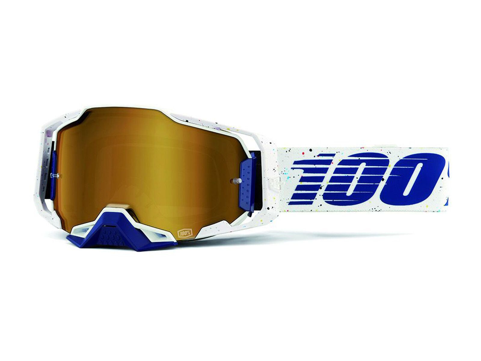 100% Armega Goggle - Mirror True Gold, solis - Bild 1