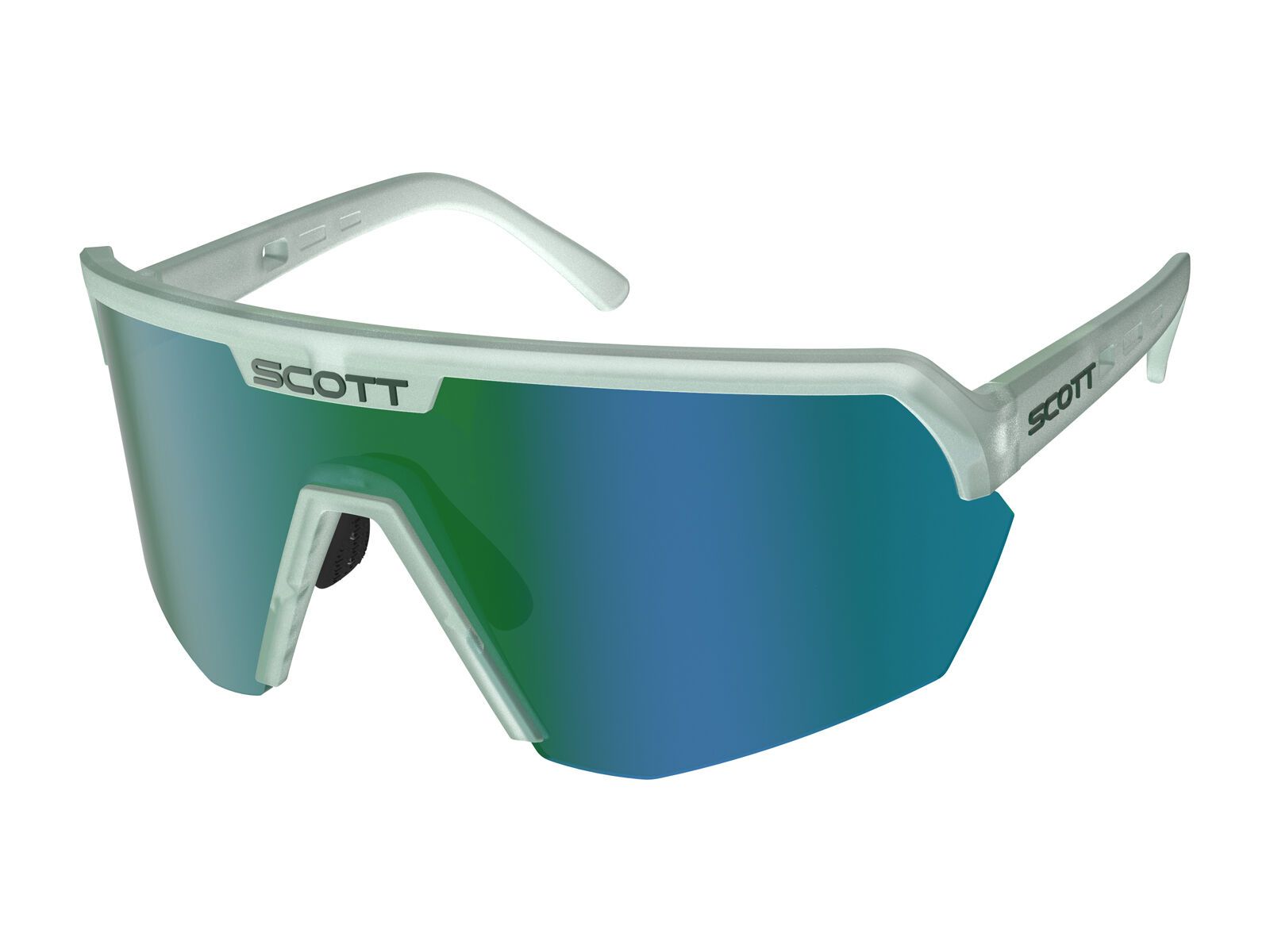 Scott Sport Shield - Green Chrome, mineral blue - Bild 1