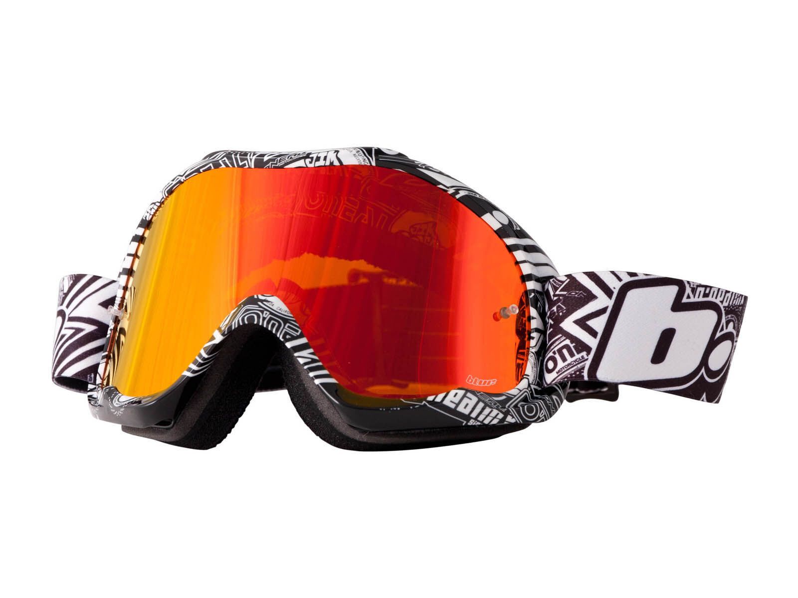ONeal B1 Mirror Goggle, Patch black/white - Bild 1