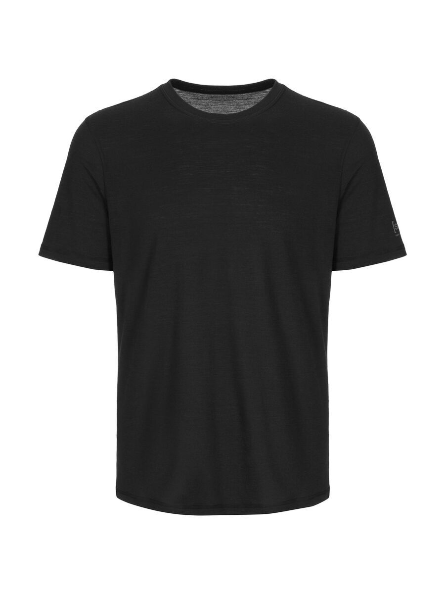 super.natural M Base Tee 140, jet black - Bild 1