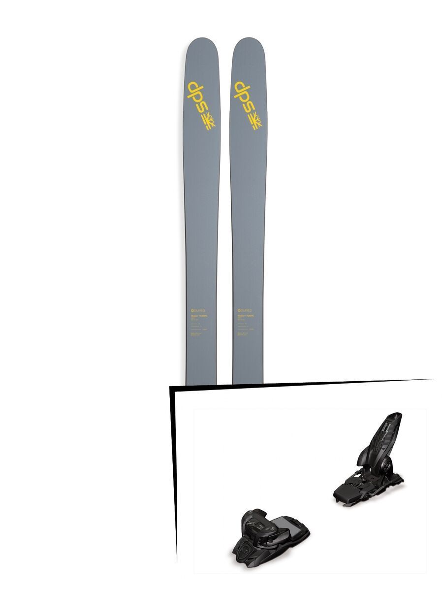 DPS Skis Set: Wailer 112 RPC Pure3 2016 + Marker Jester 16 - Bild 1