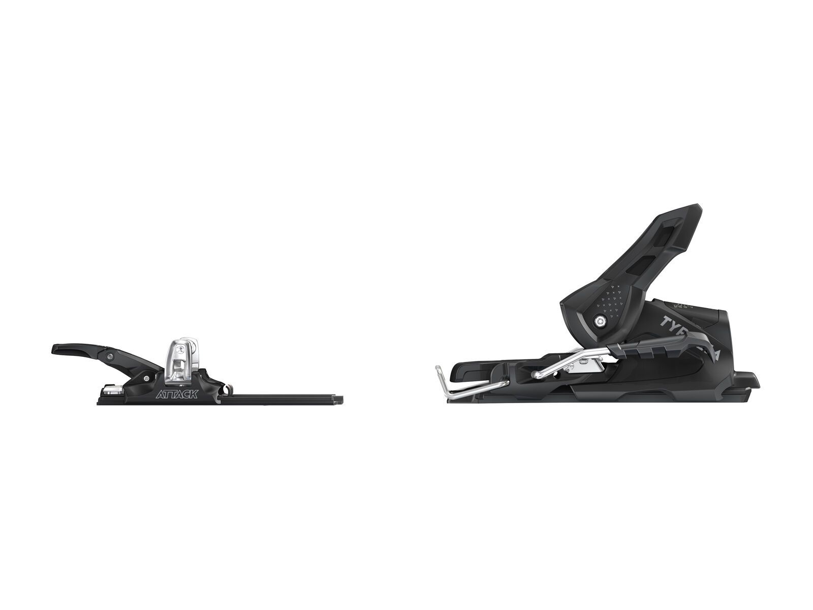 Tyrolia Attack Hybrid 11 MN/PT - 110 mm [O], solid black/silver - Bild 3