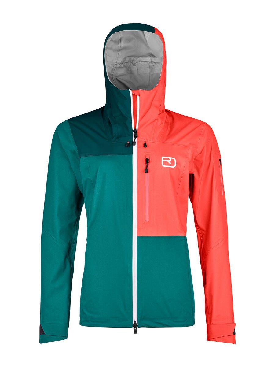Ortovox 3L Ortler Jacket W, pacific green - Bild 1