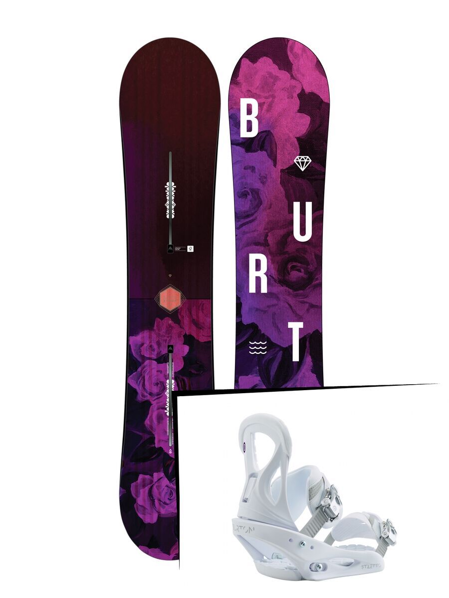 Set: Burton Stylus 2019 +  Stiletto (2218486S) - Bild 1