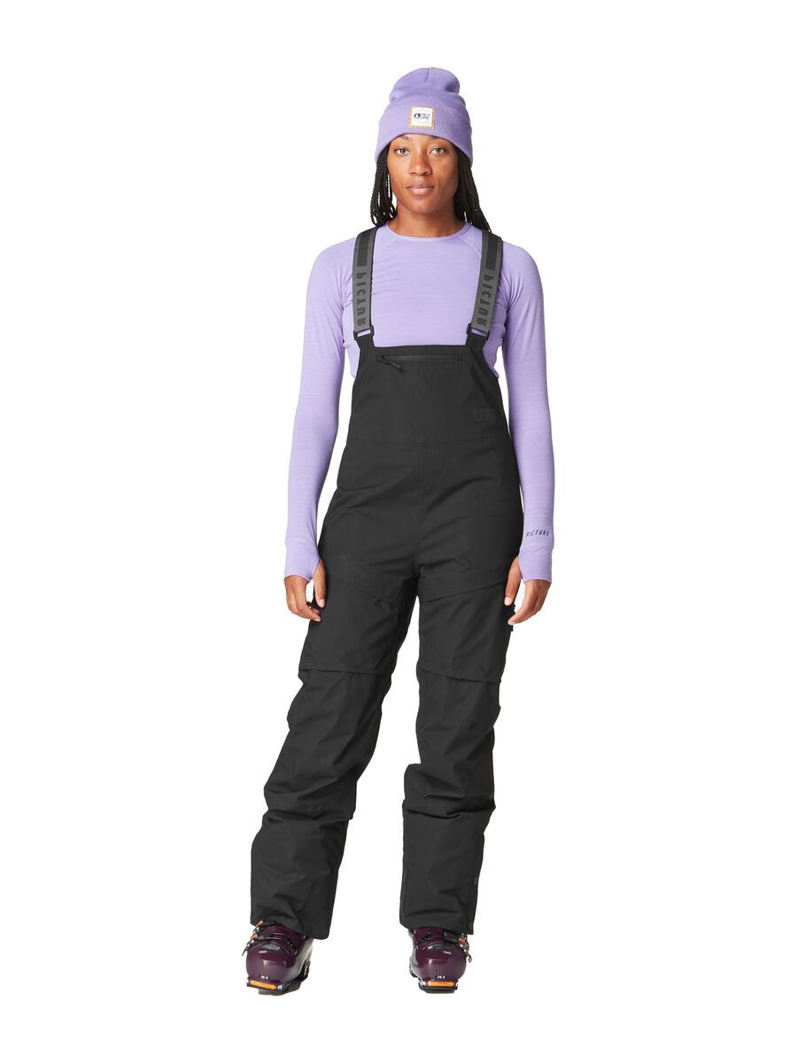 Picture Elwy Bib Pants, black - Bild 4