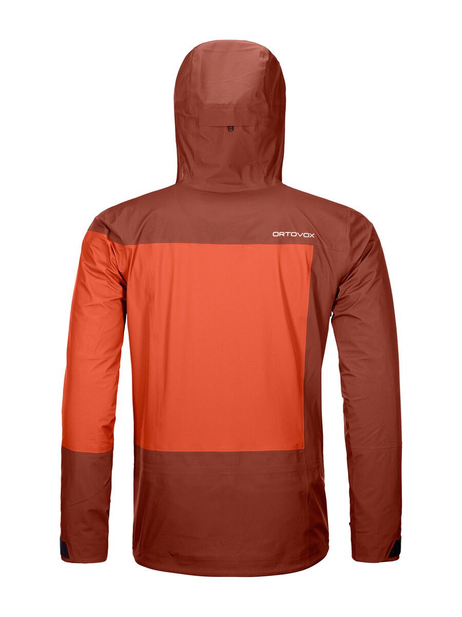 Ortovox 3L Deep Shell Jacket M, clay orange - Bild 2