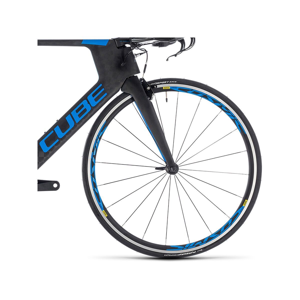 Cube Aerium Race, carbon`n`blue - Bild 2