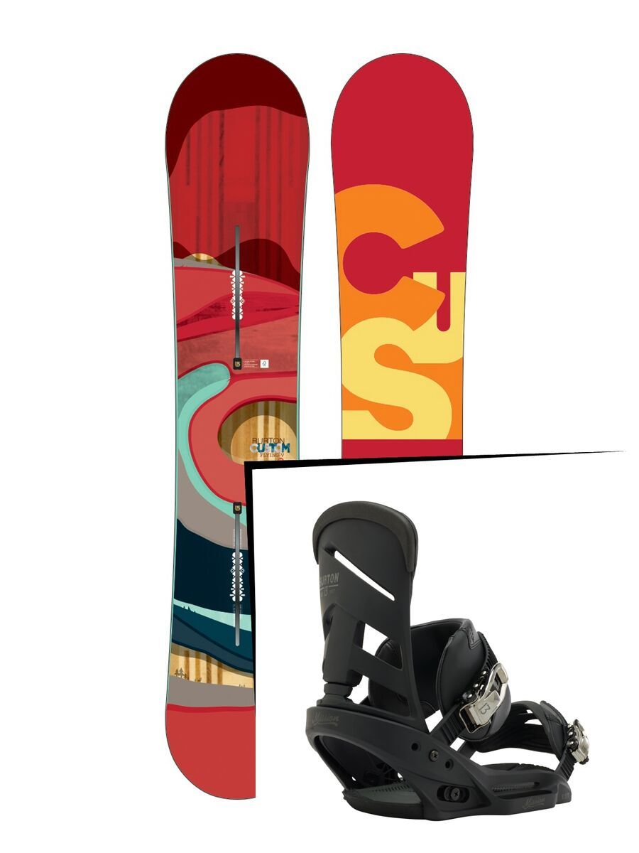 Burton Set: Custom Flying V Wide 2016 + Burton Mission EST - Bild 1