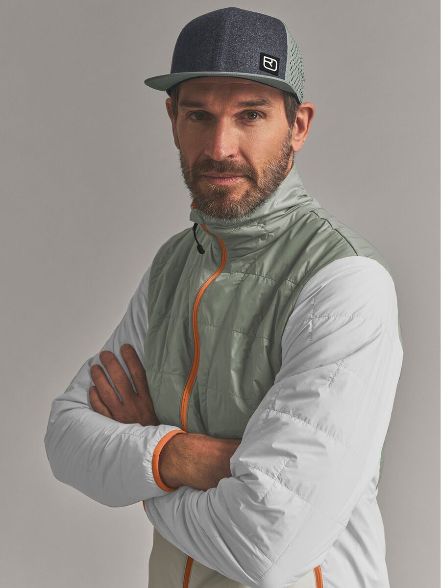 Ortovox Logo Air Trucker Cap, green sage - Bild 4