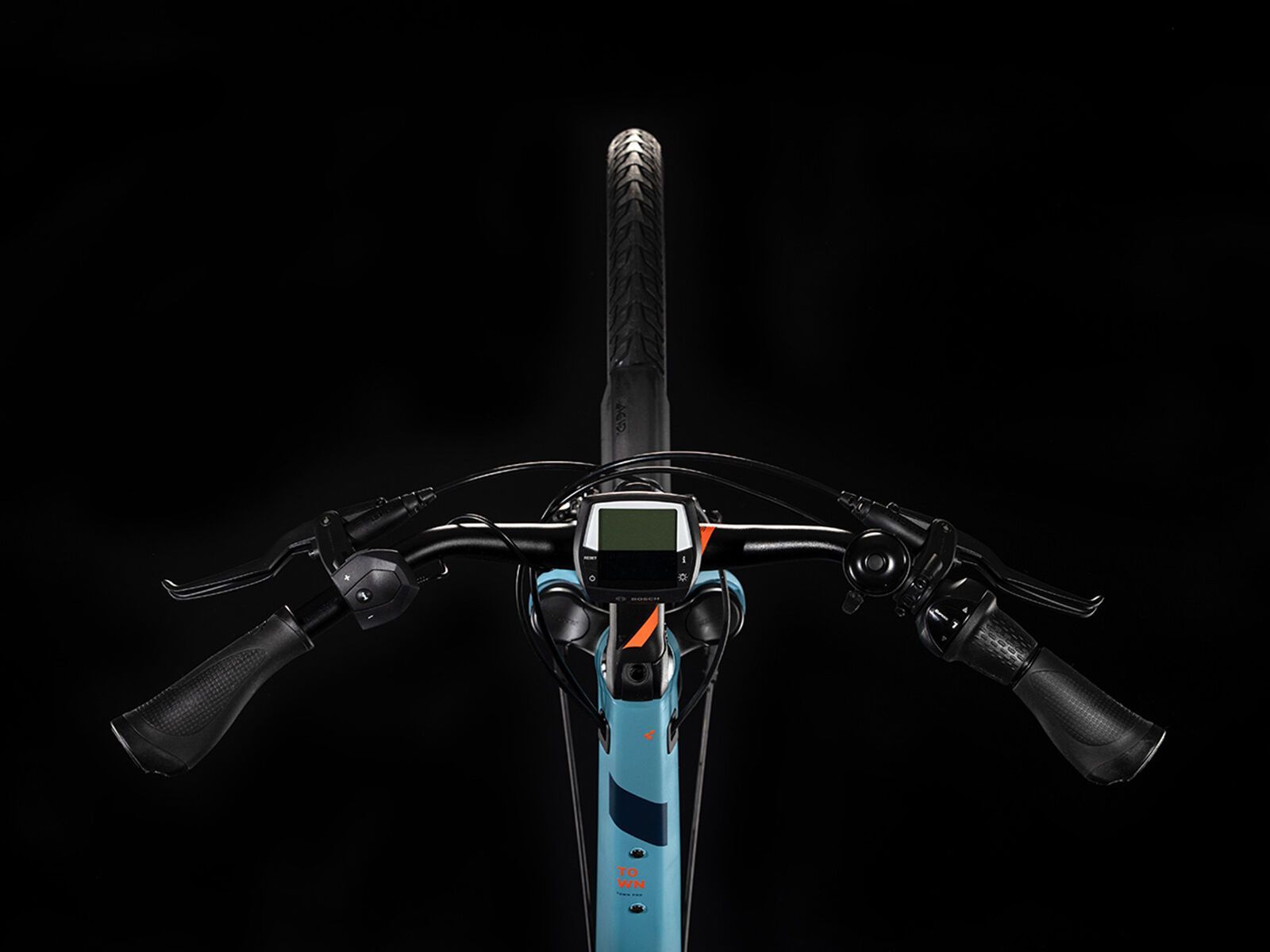 Cube Town Hybrid Pro RT 400, blue´n´orange - Bild 2