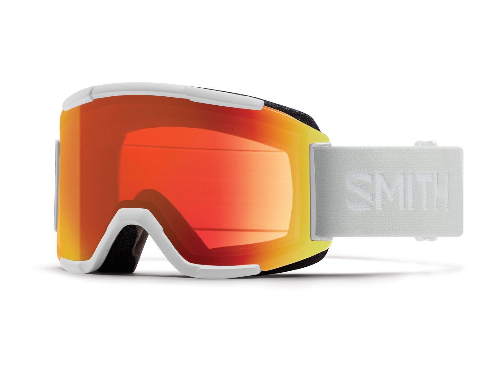 Smith Squad inkl. WS, white vapor/Lens: chromapop everyday red mirror - Bild 1