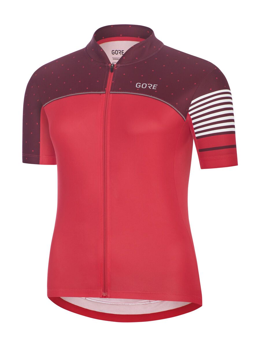 GOREWEAR C5 Damen Trikot, hibiscus pink/chestnut red - Bild 1