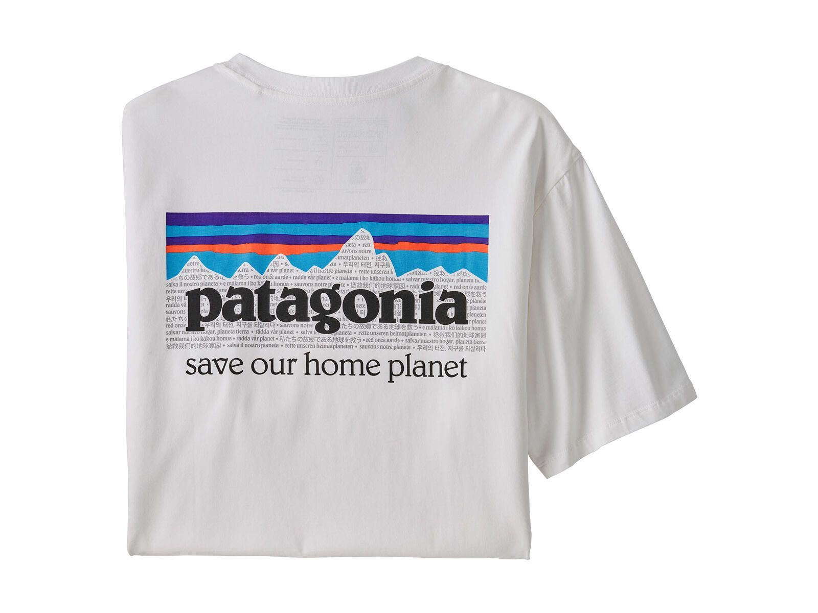 Patagonia Men's P-6 Mission Organic T-Shirt, white - Bild 1